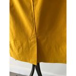 Soho NWT  APPAREL LTD Pencil Skirt Mustard Yellow Button Accent Photo 3