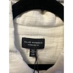Club Monaco NWT  Long Sleeve Summer Double Face Button Tricot Size Small White Photo 1