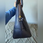 Kate Spade  McCall Street Carli Crossbody Handbag Navy Blue Pebbled Leather Photo 5