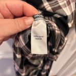 Maurice's Relaxed Flannel Plaid Duster Tunic Top Holiday Soft Cozy Comfy Large Photo 5