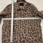 Leopard print jean Jacket Photo 8