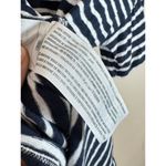 Abercrombie & Fitch NWT  Womens Top Short Sleeve 100% Cotton Blue White Striped Photo 4