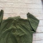 Harry Rosen olive green elephant safari quarter zip sweatshirt size large Photo 13