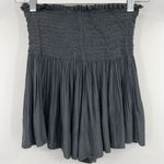 Koch  Erica Shorts Skirt Skort Pleated Charcoal Gray Pull On Women’s Size‎ Small Photo 4