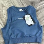 Alphalete  Woman’s Ozone Crop Bra - Atlantic Blue Photo 5