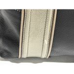 Tignanello Genuine Leather/PVC Hand/Shoulder Bag Purse Black/Beige Photo 11