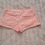 Forever 21 Peach Lace Trim Jean Shorts Size M Photo 2