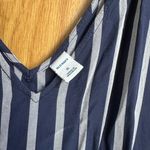 Old Navy  Navy Striped Sleeveless Top, Blue/Gray, XL Photo 1