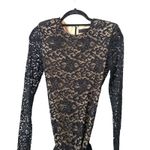 ROTATE BY BIRGER CHRISTENSEN Lace Mini Bow Tie Dress Black Sz 6 Photo 5