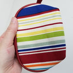 Longaberger  HOMESTEAD STRIPED COIN PURSE POUCH Photo 2