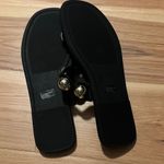 A New Day Black Sandals with Gold Accents Sz10 Photo 3