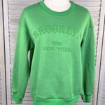 SheIn Sweatshirt/Shorts Loungewear Set Green-Small Photo 1