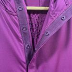 Athleta Solana Sun plum hooded nylon jacket Photo 8