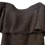 Eliza J Glitter Knit Off The Shoulder Dress Size 8 Party Sparkle New Yeara Photo 4