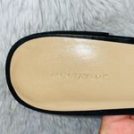 Ann Taylor  Fleur suede studded slide sandal black gold and silver Photo 1