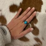 Buckle Turqouise ring, local boutique  Photo 0