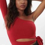 Garage Long Sleeve Crop Top Photo 0