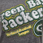 NFL  Green Bay Packers Heather Gray crewneck graphic tee size large Photo 1