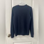Theory Crewneck Navy Blue Sweater (Size S) Photo 3