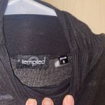 Women’s black sheer long sleeve top Photo 3