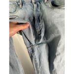 BLANK NYC The Cooper Light Wash Split Hem Straight Leg Jeans Size 27 Photo 5