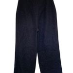 Jason Wu Pants Black Metallic Tweed Wide Leg Embellished Button Trousers Photo 4