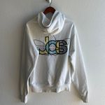 Adidas White Vintage  Hoodie Photo 3