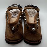 Coach Metallic Gold Rexy Roccasin Slip On Flats Size 7 Photo 8