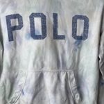 Ralph Lauren Polo  logo Hoodie Sweatshirt Pastel Paintsplatter Photo 3