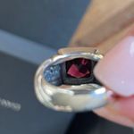 David Yurman Authentic  GARNET CLASSIC CABLE RING {Size 6} Photo 6