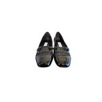Jimmy Choo NIB Elisa Mesh Patent Leather Flat in Black Size 40.5 Photo 2