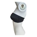 Victoria's Secret Victoria’s Secret medium The Zip Surf Bandeau bikini Top pink black Colorblock Photo 6