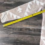 Frye  Women's The Cozy‎ Cardigan, Tan (Oatmeal Combo), Size M AZTEC Photo 9