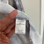 NWT ACOA Gray Tie Dye Satin Button Down Photo 5