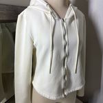 Jil Sander  Cream Fitted Cropped Sweatshirt NWOT Photo 10