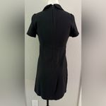 ZARA NEW $50 Trafaluc Embellished Black Collar Work Classic Dress S Photo 2