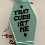 Handmade That Curb Hit Me Keychain  Photo 1