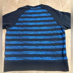 Nike  Sweatshirt Size XL Men’s Women’s Crewneck Stripes Blue Pullover Photo 5