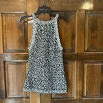 Anthropologie Moth Womens Sweater Size Small Sleeveless. Black And White Knit Photo 1