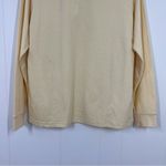 Marine layer NEW  X Makers Mark Yellow Re-Spun Sport Quarter Zip Photo 9