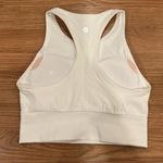 Lululemon Ebb to Train Bra In White Photo 3