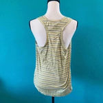 Trina Turk  yellow and grey tank top in size large Photo 2
