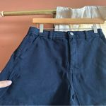 Everlane ‎ The Utility Short Organic Cotton Twill High Rise Navy Blue Size 2 Photo 3