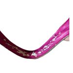 Juicy Couture  Tote Vinyl Gray Purple White Flowers Bag Leather Trim Photo 7