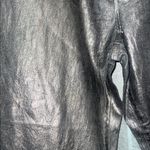 Wild Fable High Rise Baggy Jeans Denim Wide Leg Silver Metallic Wash NWT Photo 7