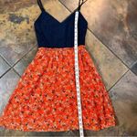 City Trends Women’s Lace Top Wild Flower Skirt Dress With Adjustable Straps Photo 7