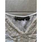 Raya Sun  Dress‎ Womens Size 3XL Cream Embroidered Boho Beachy Stretch Coverup Photo 4