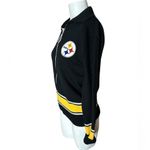 Vintage Sears NFL Pittsburgh Steelers Zip Up Jacket Black Photo 1