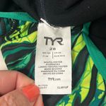 TYR Swimsuit Green Swirl Miramar Diamondfit One Piece 28 XS 0 2 Photo 3
