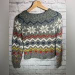 Counterparts Wool blend petites sweater multicolor and pattern womens size small Photo 5